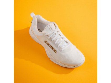 SALMING Viper Pro White/Gold (Velikosti bot 10,5 UK - 46 EUR - 29,5 cm)