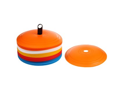 Flat Disc vytyčovací mety sada 5x8 ks mix barev