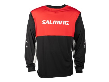 SALMING Goalie Jersey React Red/Black (Velikosti oblečení L)
