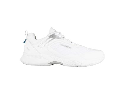 SALMING Fusion Pro Men White/Silver (Velikosti bot 8 UK - 42 2/3 EUR - 27 cm)