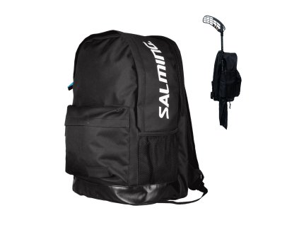 SALMING Backpack with stick holder Black
