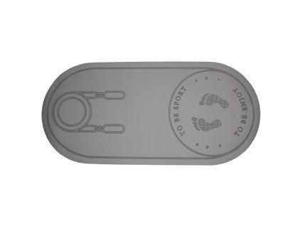 Jumping Mat 140 podložka na skákání šedá