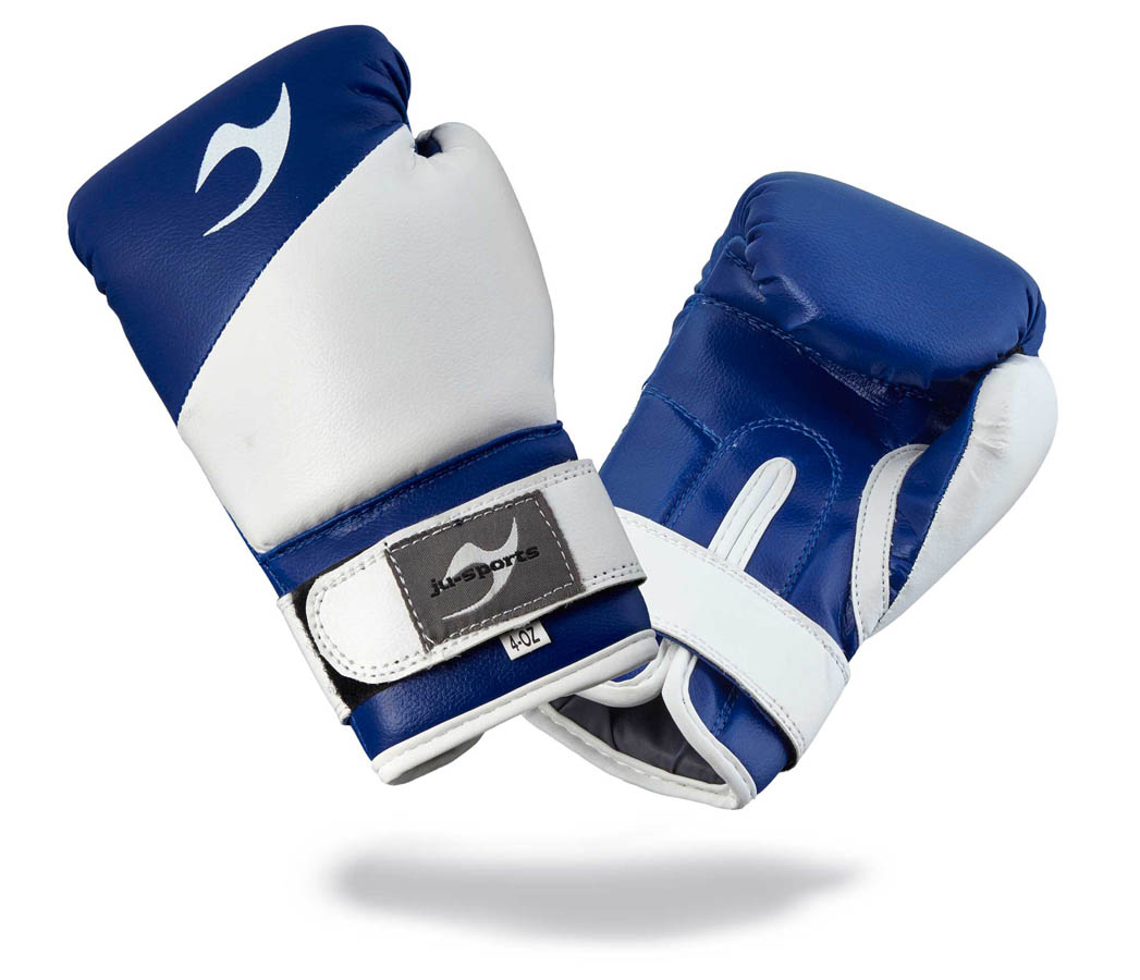 JU-SPORTS DĚTSKÉ BOXERSKÉ RUKAVICE BONSAI 2,4,6oz modré Velikost: 4oz