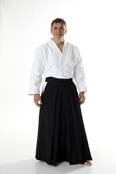 Hakama Aikido DAX model STANDARD ČERNÁ Velikost: 27