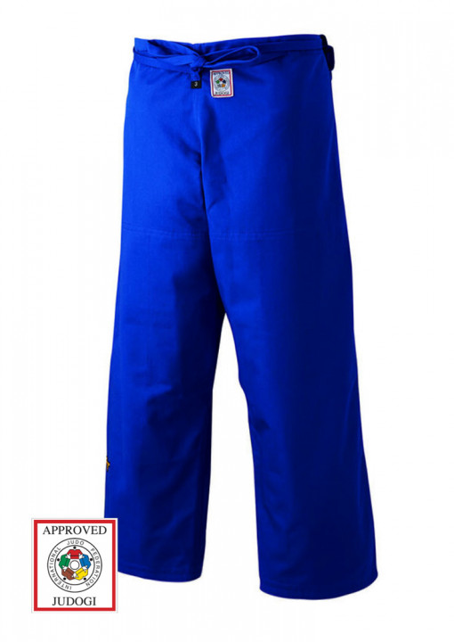 Judo kalhoty MIZUNO YUSHO III IJF modré Velikost: 155