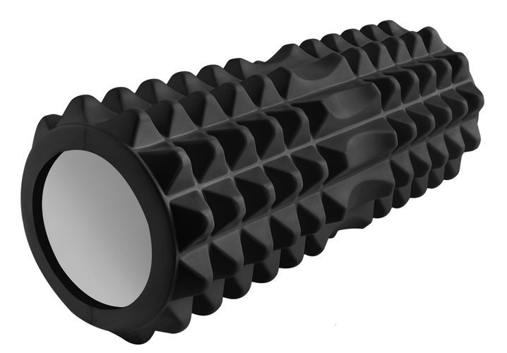 FITandFIGHT Masážní válec, roller 33 cm, černý 5907695540789