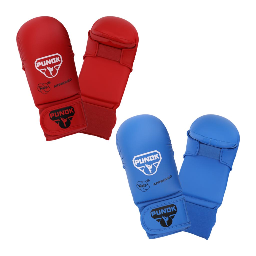 PUNOK rukavice na karate WKF approved Barva: Modrá, Velikost: S