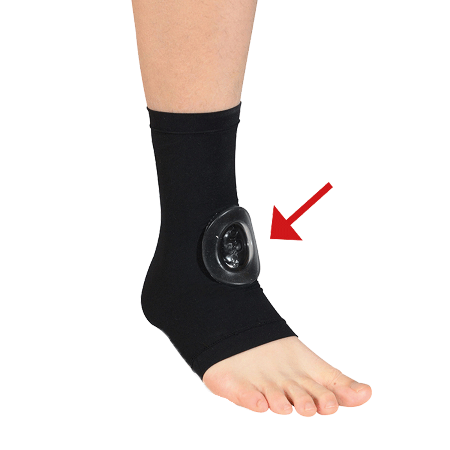 ORTEMA X-foot DONUT black