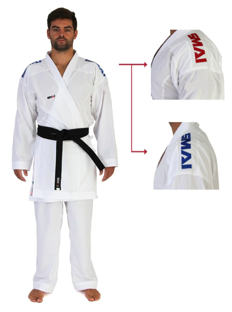 SET BLUE + RED SMAI JIN ELITE kumite WKF APPROVED Velikost: 180