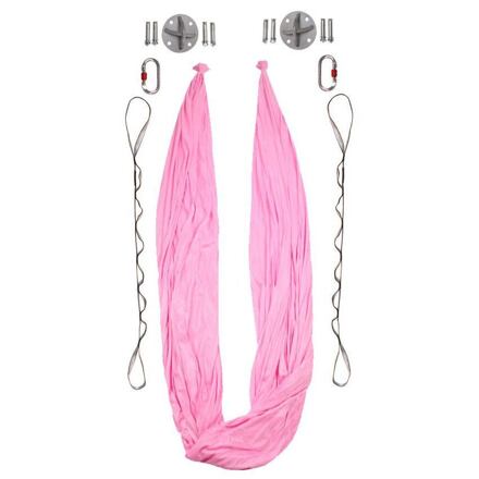 Merco Yoga Hammock síť pro jógu růžová Varianta: 42132