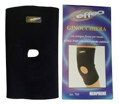 EFFEA Bandáž koleno - neopren 795 černá S