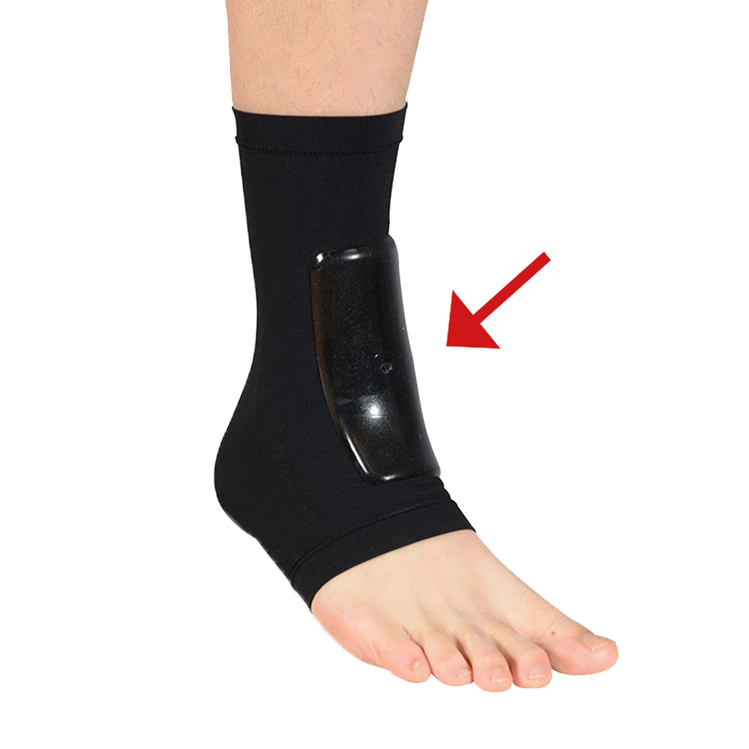 ORTEMA X-foot FRONT black