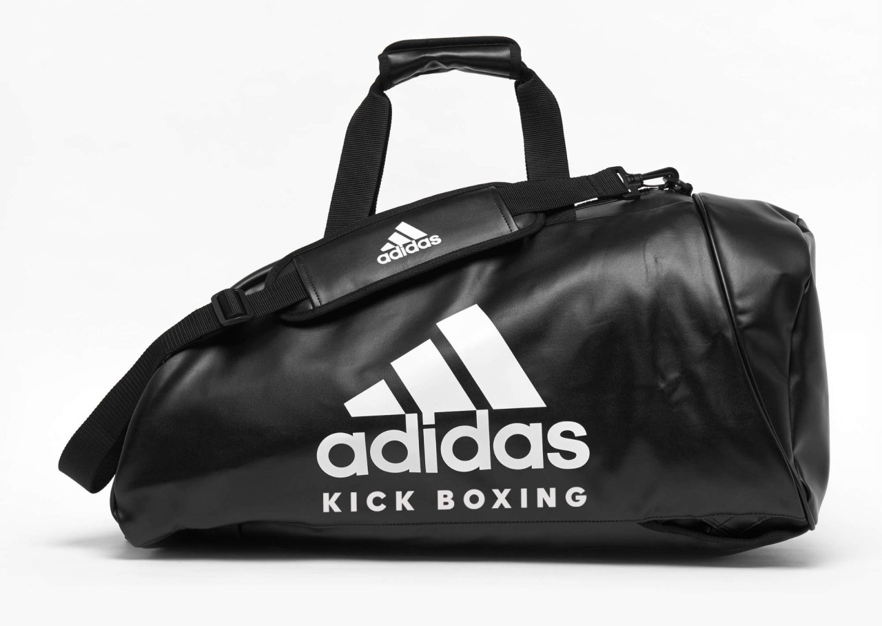 Adidas TAŠKA + BATOH v jednom KICK BOXING bílá Velikost: M