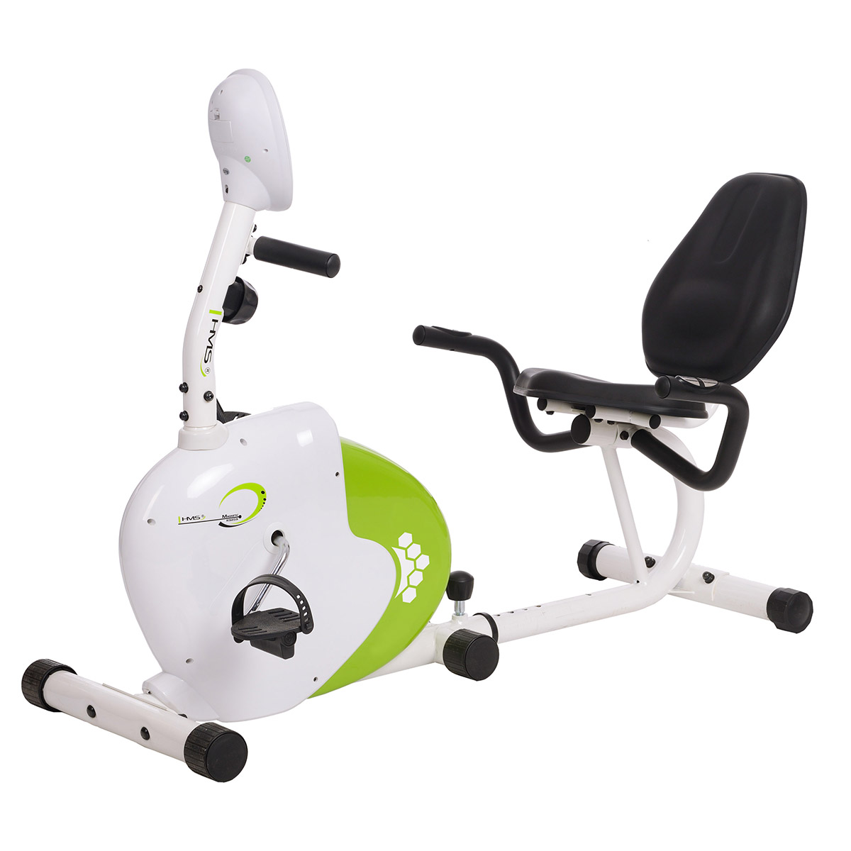 Magnetický recumbent HMS R9259* bílo-zelený 5907695562927