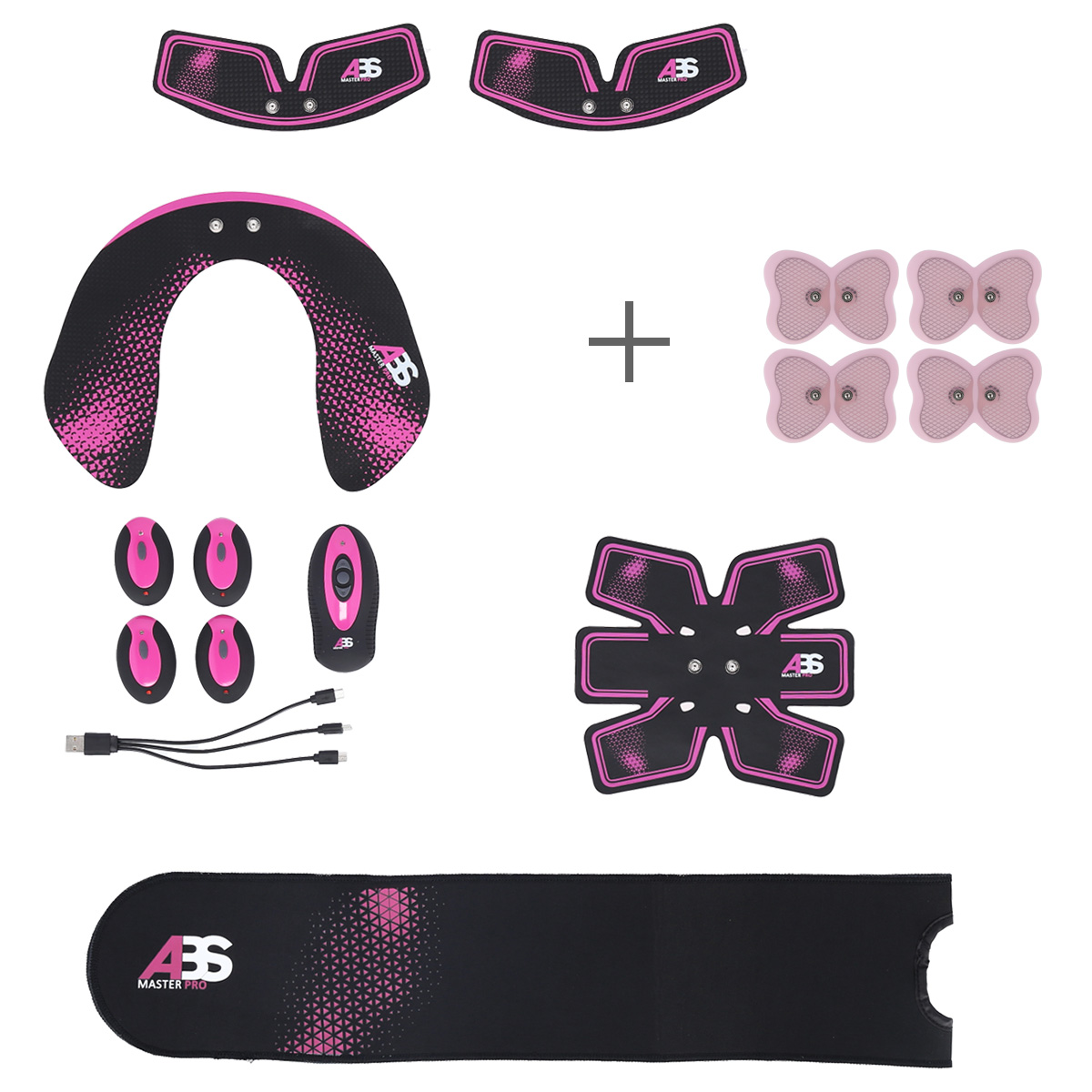 EMS posilovač svalů HMS ABS Master PRO Multiset 5907695534580