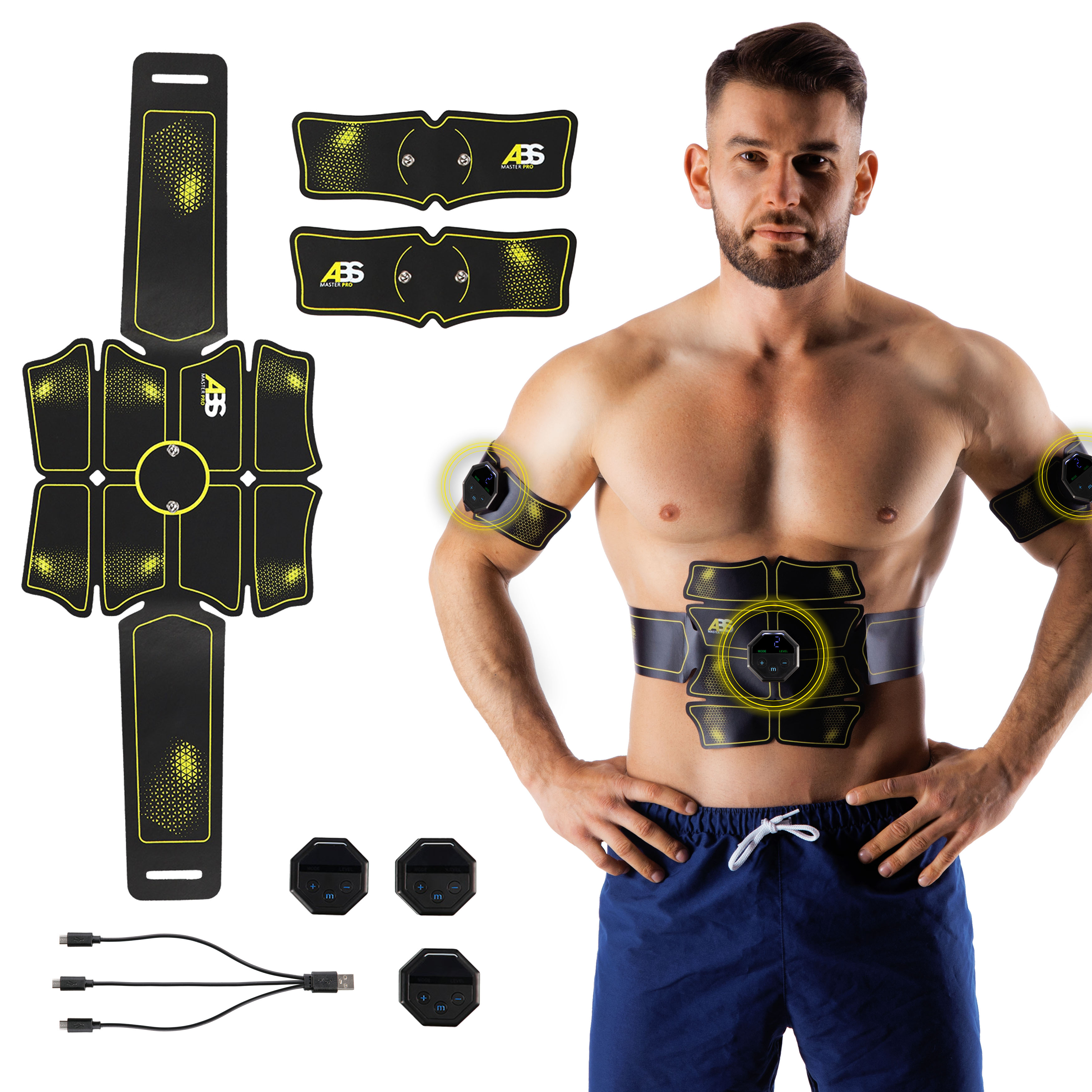 EMS posilovač svalů HMS ABS Master PRO Super