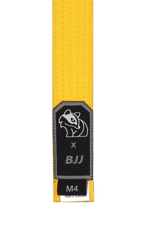 DAX BJJ pásek dětský Barva: BJJ žlutá, Délka: 260/M4