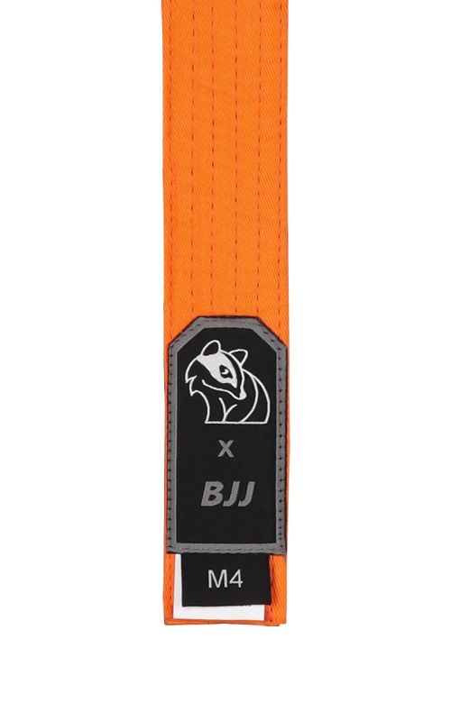 DAX BJJ pásek dětský Barva: BJJ oranžová, Délka: 260/M4