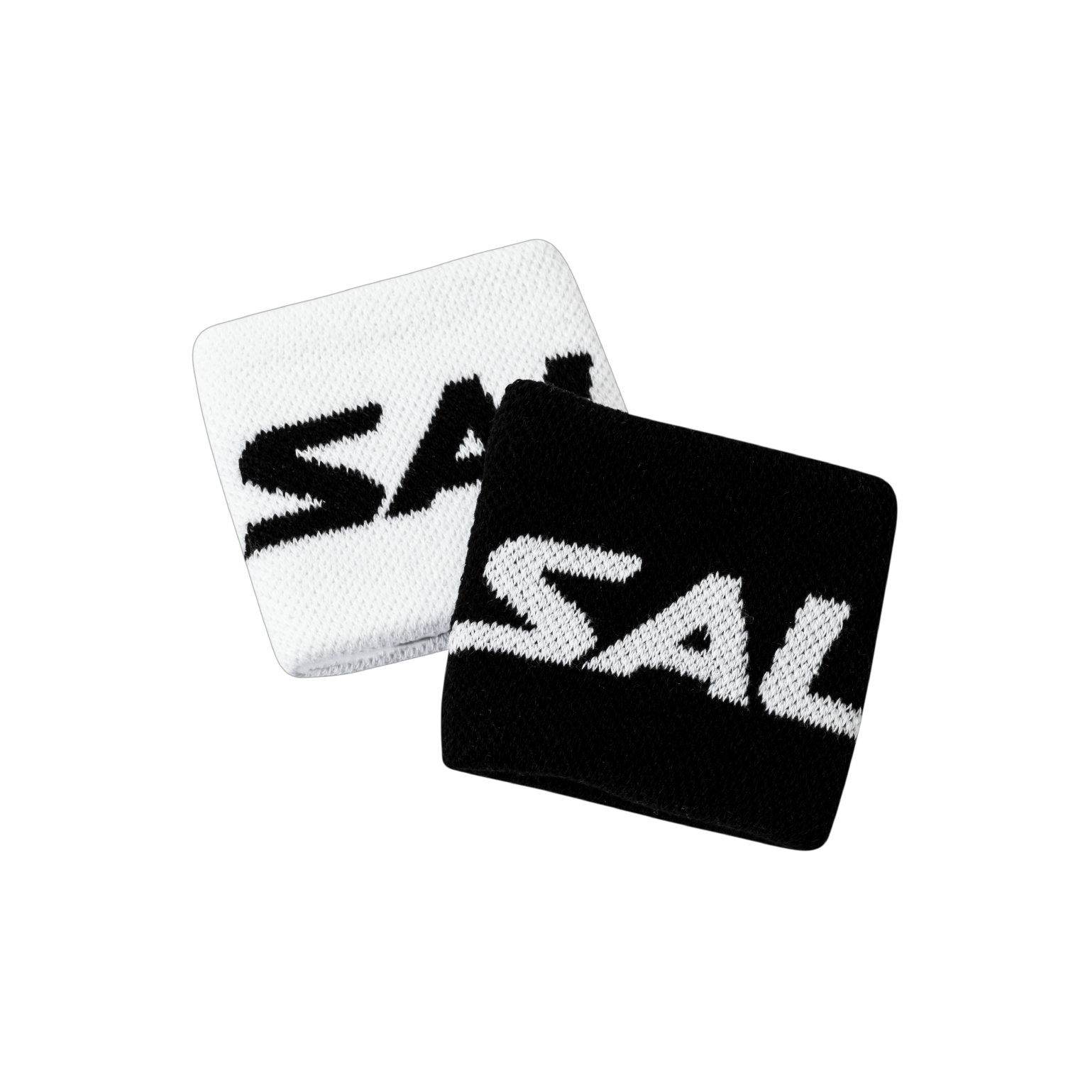 SALMING Wristband Short 2-pack Black/White