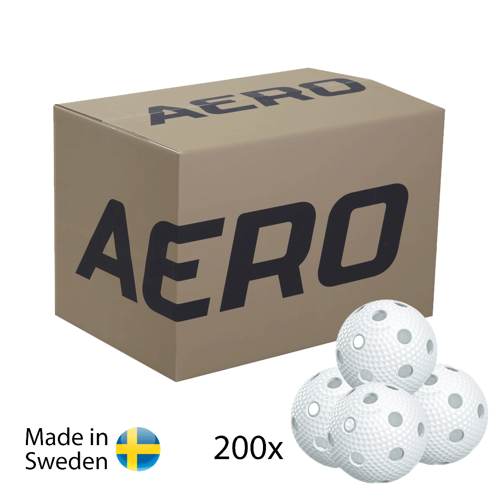 SALMING Aero Floorball White 200-pack
