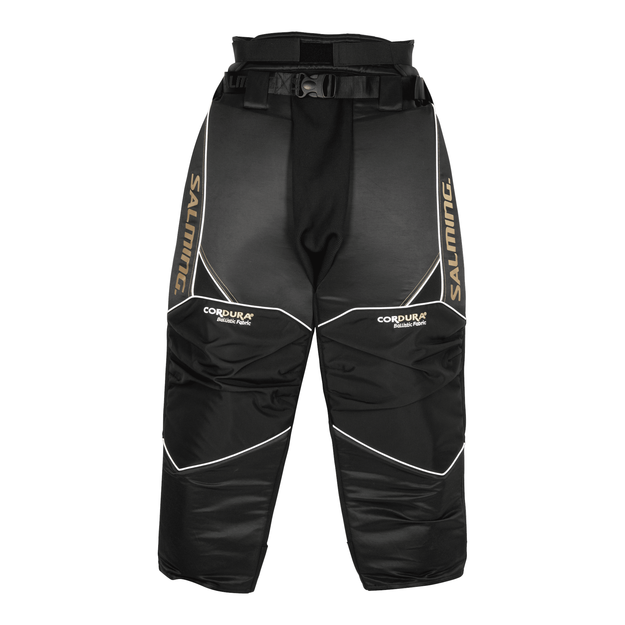 SALMING Goalie Pants React Black/White Velikosti oblečení: XL