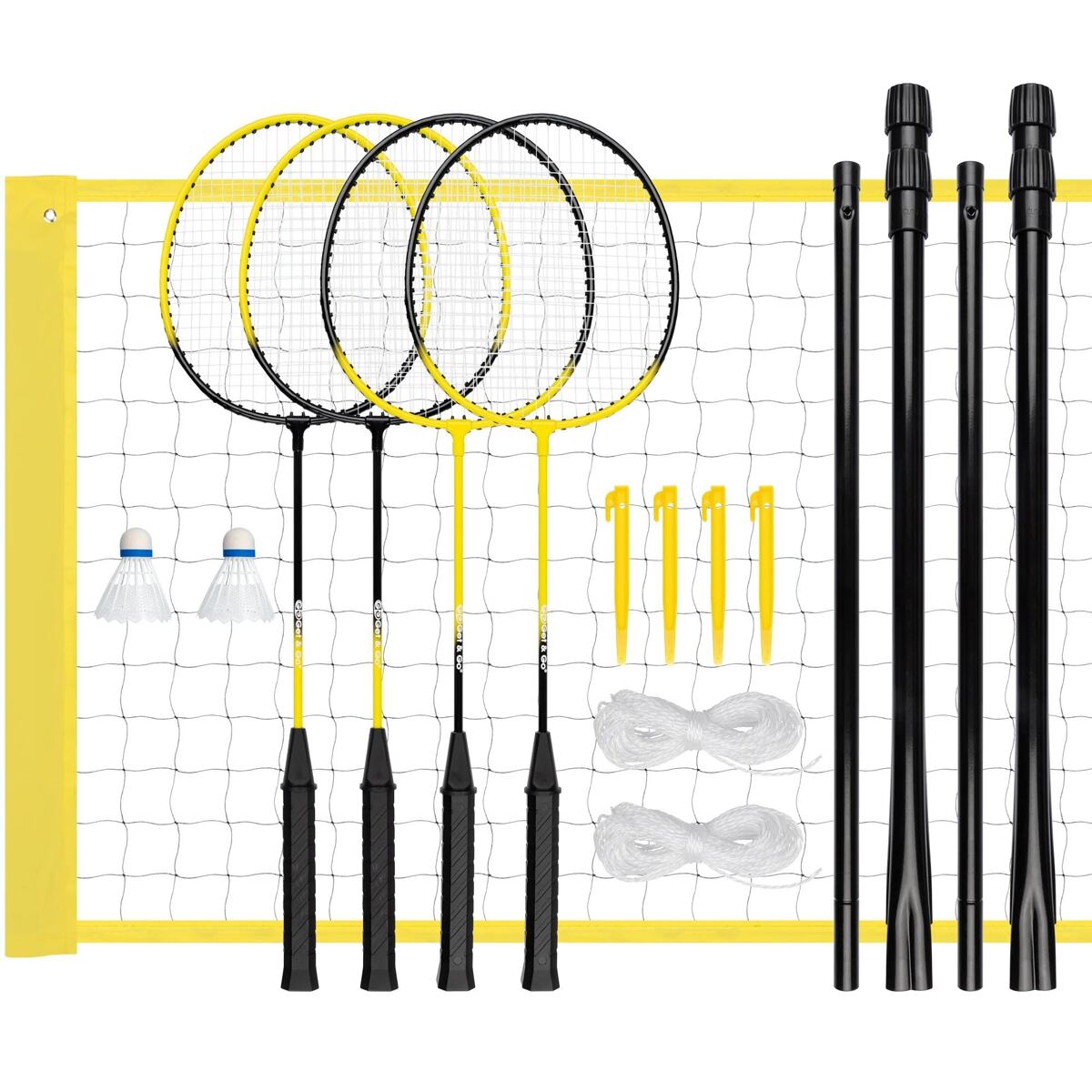 Get & Go Game Set 4P badmintonová sada