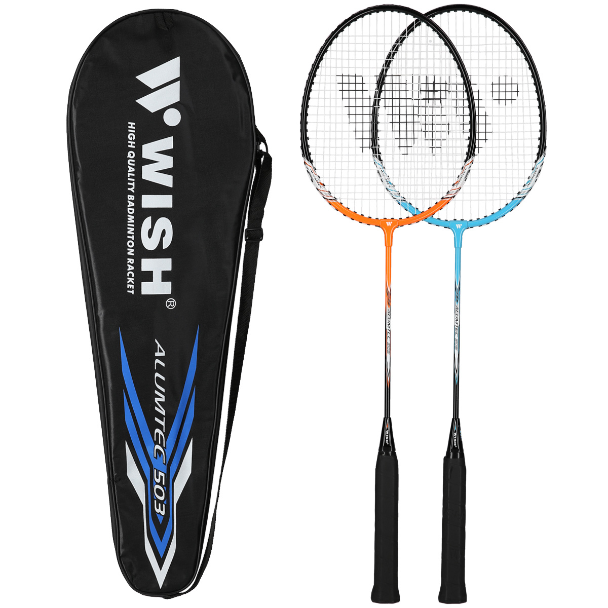 Badmintonový set WISH Alumtec 505K modrý 5907695536645