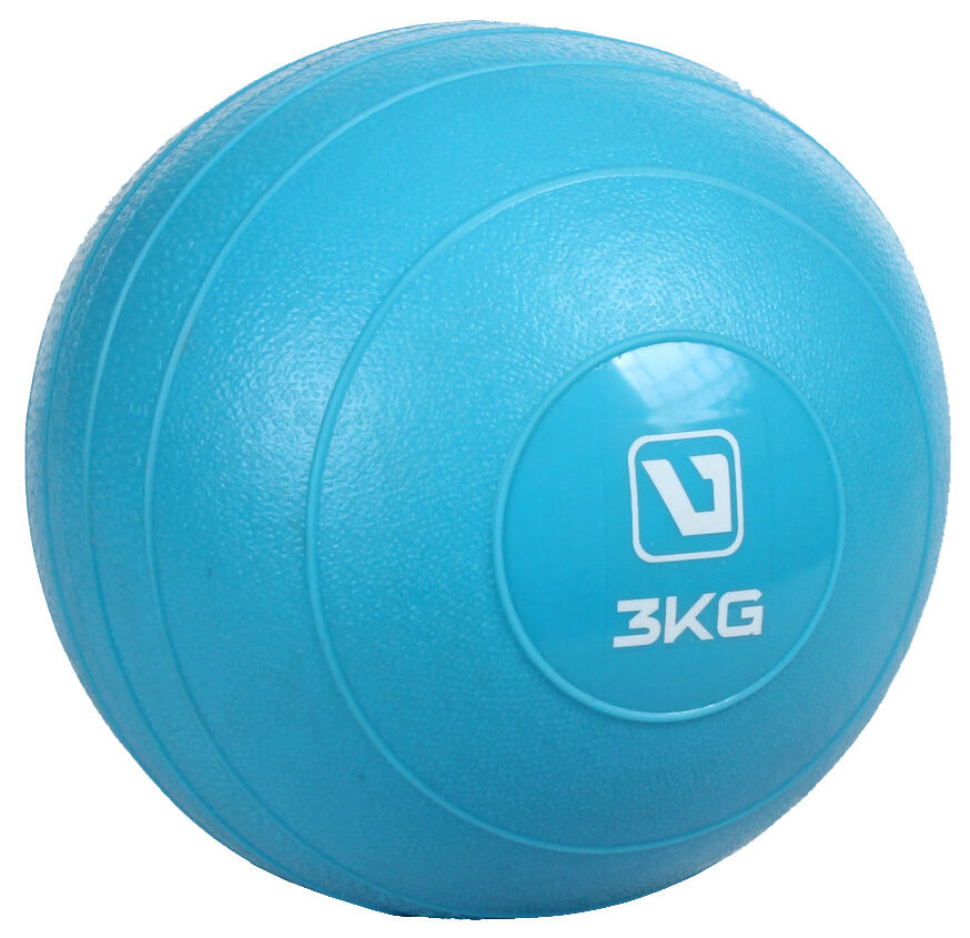 LiveUp Weight ball míč na cvičení modrá