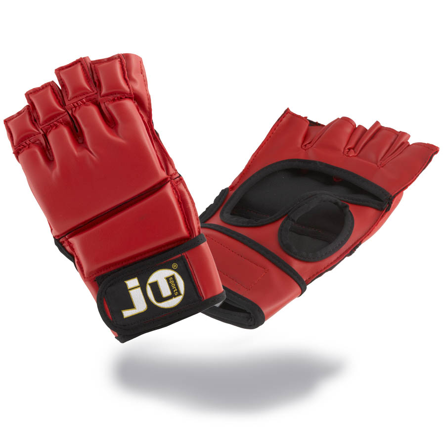 JU-SPORTS Rukavice na JIU JITSU / MMA model INTERMEDIATE červené Velikost: S/M