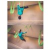 Yoga Hammock síť pro jógu tmavě modrá