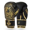 Boxerské rukavice DBX BUSHIDO Gold Dragon (Velikost 8 oz)
