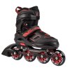 Kolečkové brusle NILS Extreme NA14174 černo-červené (Velikost S(31-34))