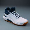 SALMING Recoil Ultra Mid White/Navy (Velikosti bot 8,5 UK - 43 1/3 EUR - 27,5 cm)