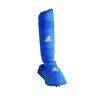 Adidas WKF Shin and Instep Protectors 2026 – Red/Blue