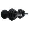 Nakládací činka  pogumovaná set 2 x 10 kg