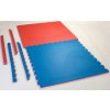 Tatami puzzle - 1m x 1m x 4cm - zeleno/červená