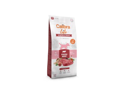 Calibra granule pro psy Dog Life Starter&Puppy Fresh Beef 750g
