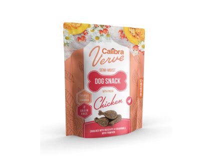 Calibra Dog Verve Semi-Moist Snack Fresh Chicken 150g