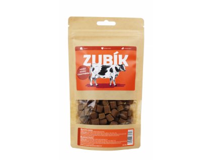 Pochoutka ZUBÍK Hovězí kostky s rakytníkem 200g