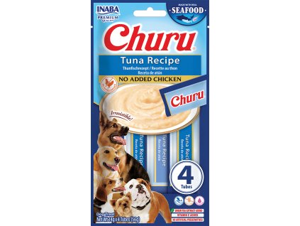 Churu Dog Fish Tuna Recipe 4x14g