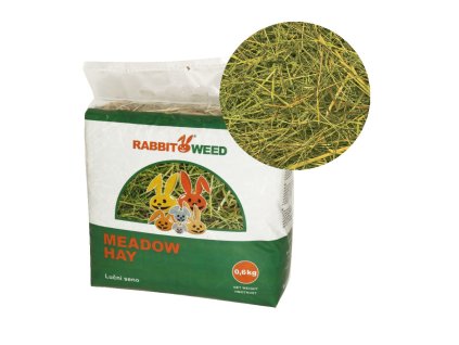 Seno luční RabbitWeed 0,6kg/1,9l
