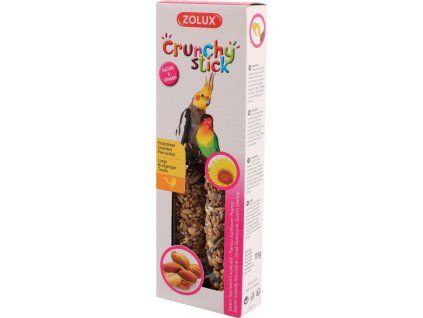Crunchy Stick Large parakeet Slunečnice/Buráky 2ks Zolux