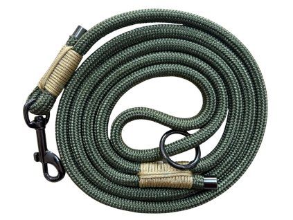 Provazové vodítko pro psy – Olive Rope 160cm