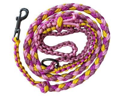 Paracordové vodítko pro psy – Sunset Candy 130cm