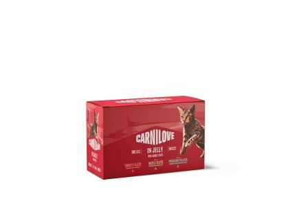 Carnilove Cat Pouch Jelly Multipack 12x85g