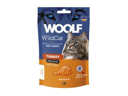 WOOLF WildCat Semi-Moist Snack Turkey 50g