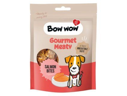 Bow wow poch. Lososová masíčka 60g