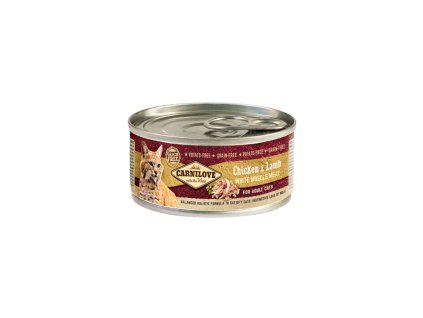 Carnilove Chicken & Lamb for Adult Cats 100g