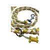 Paracordové vodítko pro psy – Golden Savanna 120cm