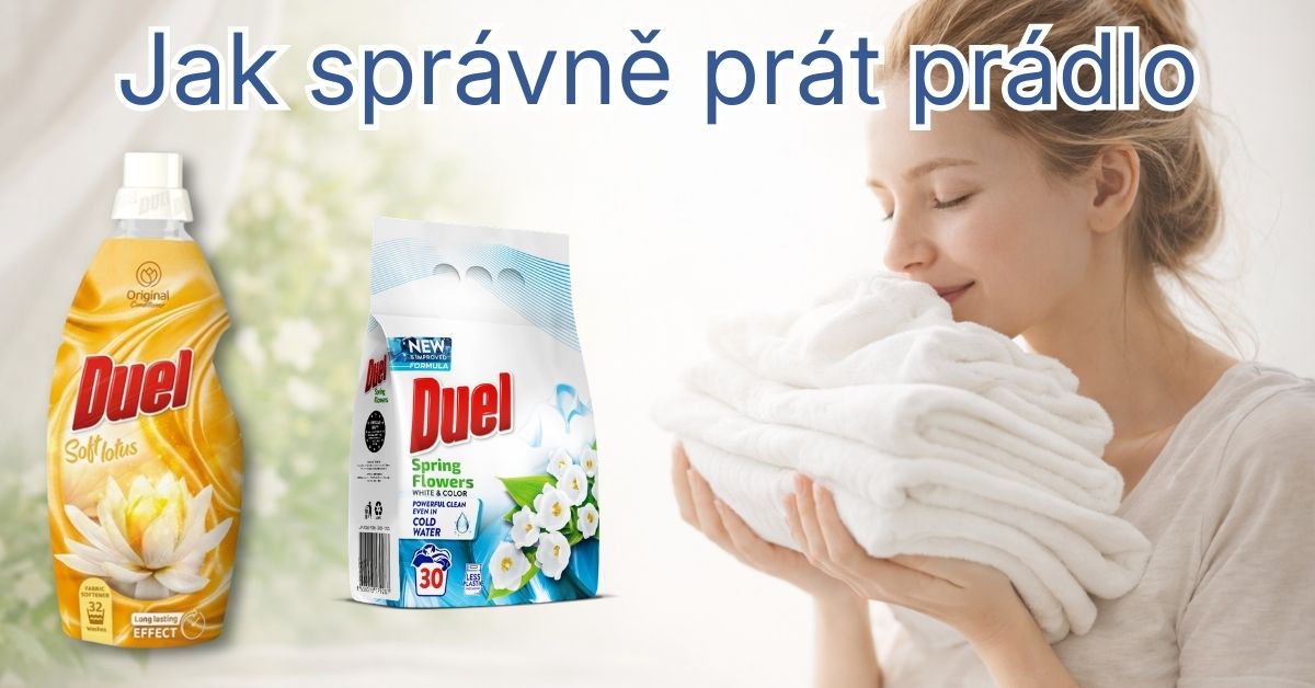 Jak správně prát prádlo, aby bylo dokonale čisté a vydrželo déle